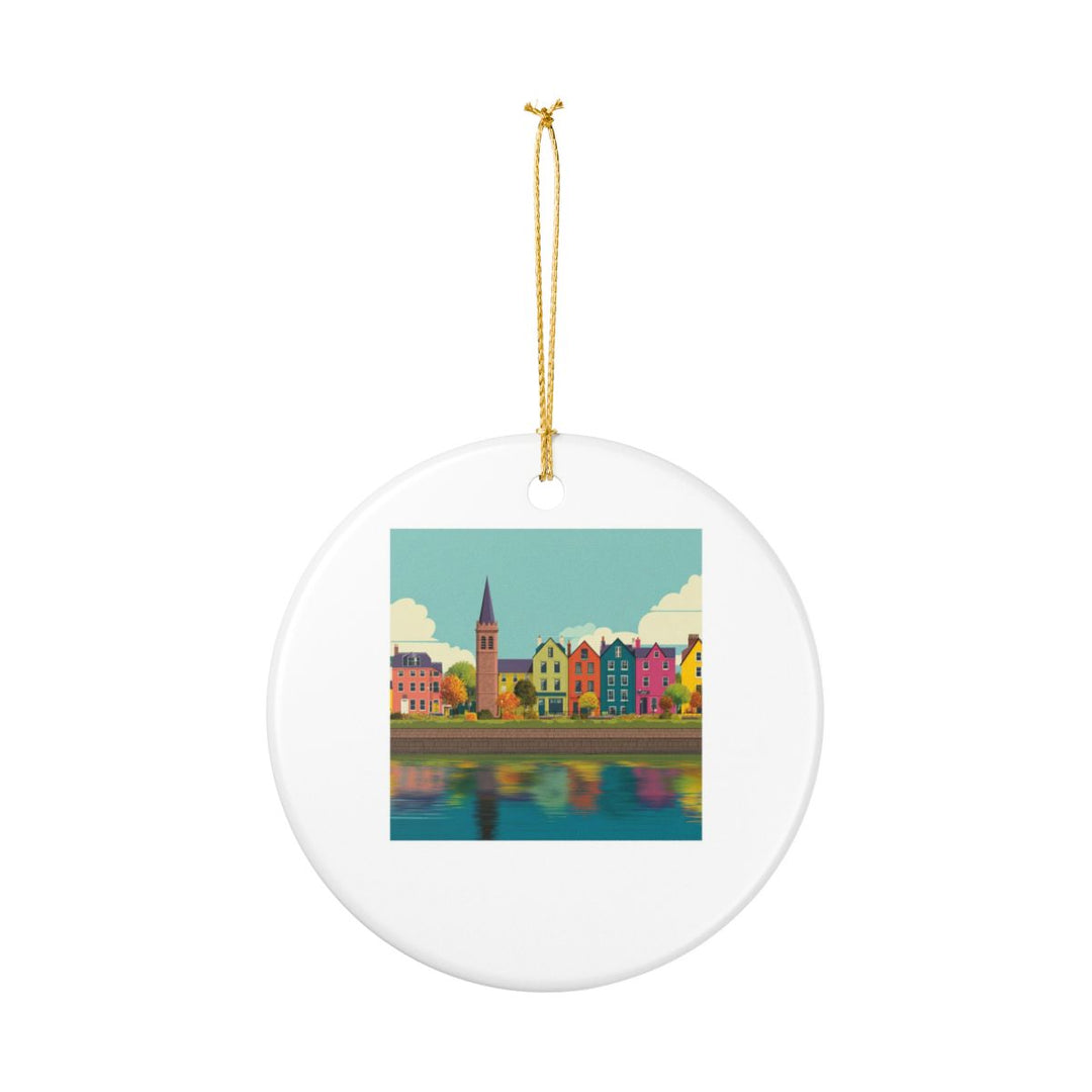 Inverness Scotland Ornament: Unique Inverness Scotland Souvenir, Inverness Scotland Xmas Decor, and Authentic Inverness Scotland Gift