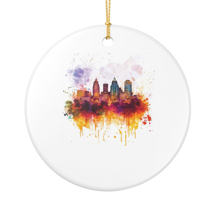 Iowa City Ornament: Unique Iowa City Souvenir, Iowa City Xmas Decor, and Authentic Iowa City Gift