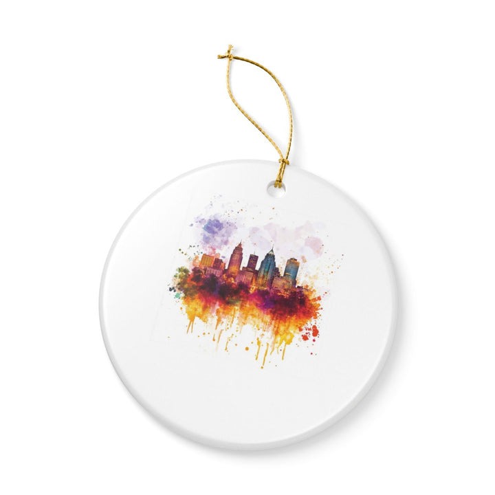 Iowa City Ornament: Unique Iowa City Souvenir, Iowa City Xmas Decor, and Authentic Iowa City Gift