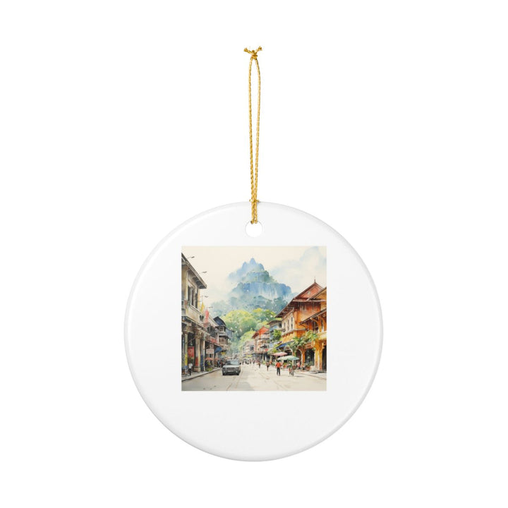 Ipoh Malaysia Ornament: Unique Ipoh Malaysia Souvenir, Ipoh Malaysia Xmas Decor, and Authentic Ipoh Malaysia Gift