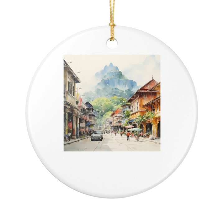 Ipoh Malaysia Ornament: Unique Ipoh Malaysia Souvenir, Ipoh Malaysia Xmas Decor, and Authentic Ipoh Malaysia Gift