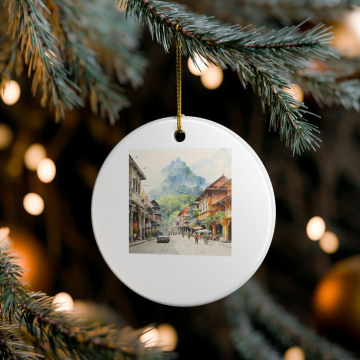 Ipoh Malaysia Ornament: Unique Ipoh Malaysia Souvenir, Ipoh Malaysia Xmas Decor, and Authentic Ipoh Malaysia Gift