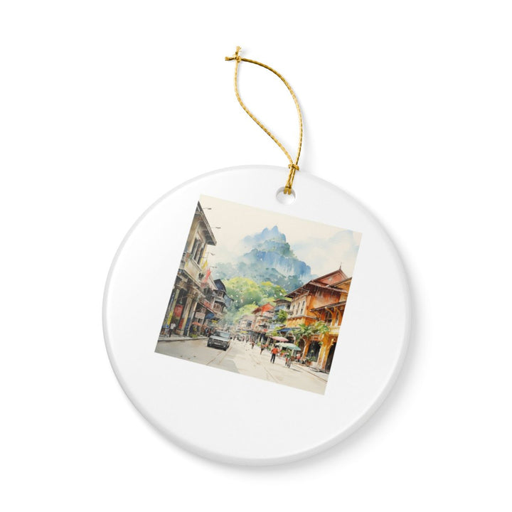 Ipoh Malaysia Ornament: Unique Ipoh Malaysia Souvenir, Ipoh Malaysia Xmas Decor, and Authentic Ipoh Malaysia Gift