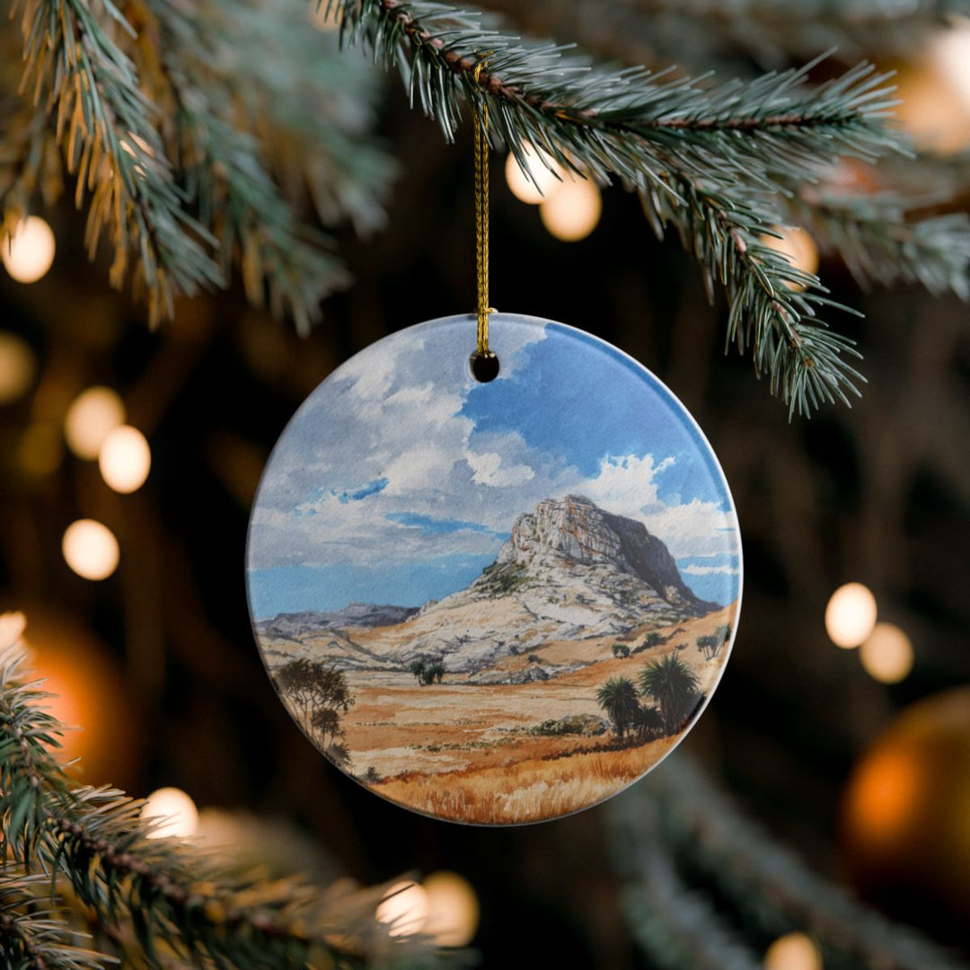 Isalo National Park Madagascar Ornament: Unique Isalo National Park Souvenir, Isalo National Park Madagascar Xmas Decor, and Authentic Isalo National Park Gift
