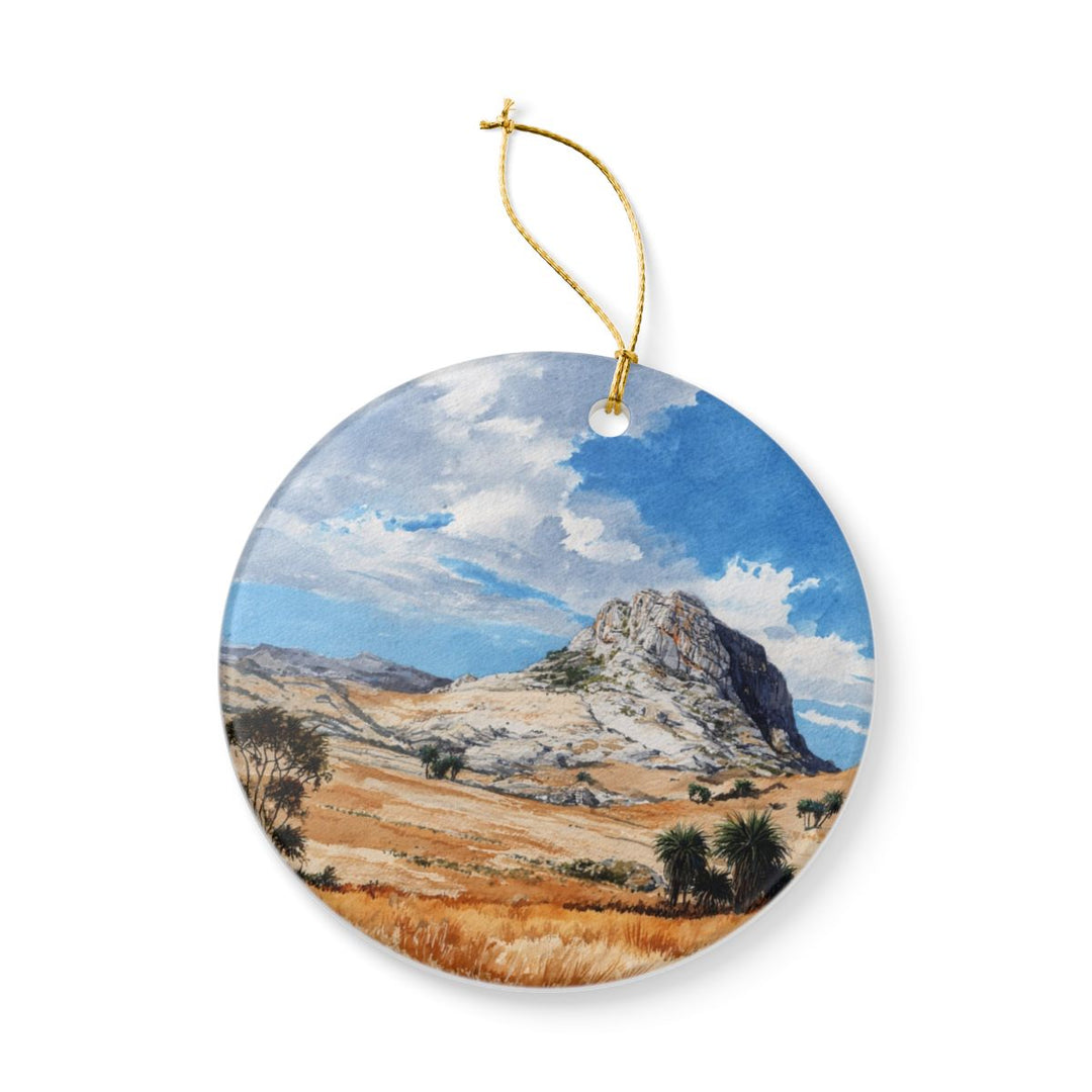 Isalo National Park Madagascar Ornament: Unique Isalo National Park Souvenir, Isalo National Park Madagascar Xmas Decor, and Authentic Isalo National Park Gift
