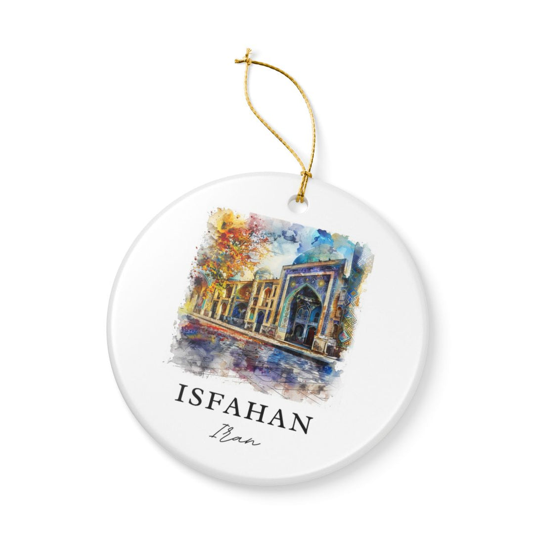 Isfahan Iran Ornament: Unique Isfahan Souvenir, Isfahan Iran Xmas Decor, and Authentic Isfahan Gift