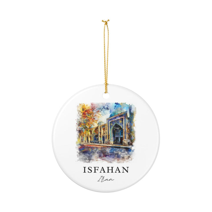 Isfahan Iran Ornament: Unique Isfahan Souvenir, Isfahan Iran Xmas Decor, and Authentic Isfahan Gift