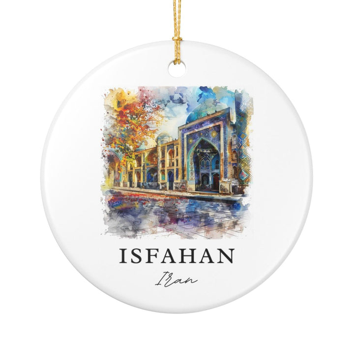 Isfahan Iran Ornament: Unique Isfahan Souvenir, Isfahan Iran Xmas Decor, and Authentic Isfahan Gift