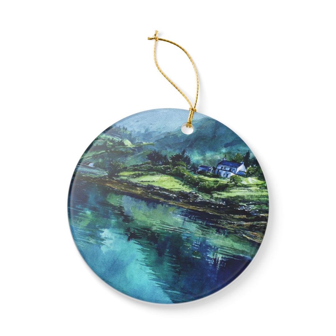 Isle of Mull Ornament: Unique Isle of Mull Souvenir, Isle of Mull Xmas Decor, and Authentic Isle of Mull Gift