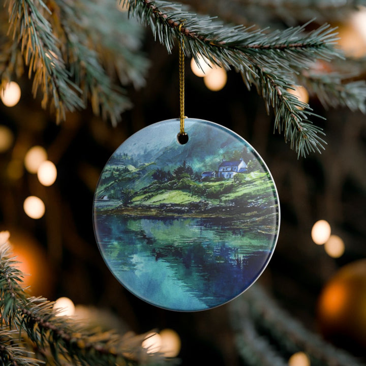 Isle of Mull Ornament: Unique Isle of Mull Souvenir, Isle of Mull Xmas Decor, and Authentic Isle of Mull Gift