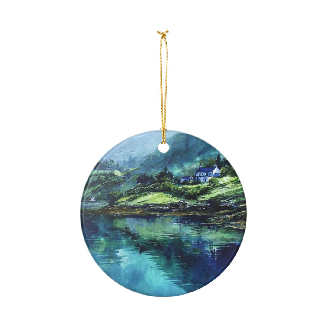 Isle of Mull Ornament: Unique Isle of Mull Souvenir, Isle of Mull Xmas Decor, and Authentic Isle of Mull Gift