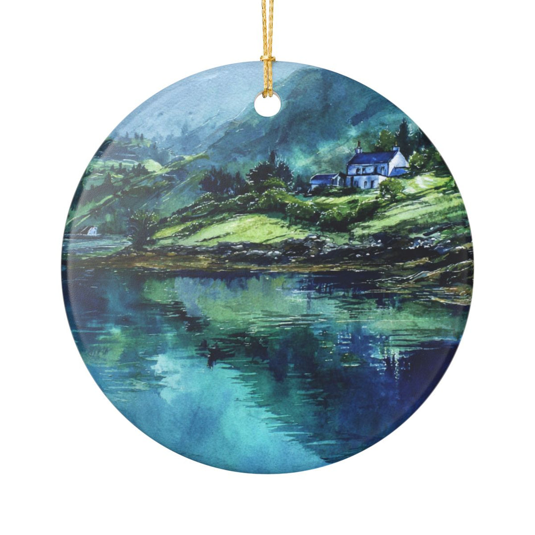 Isle of Mull Ornament: Unique Isle of Mull Souvenir, Isle of Mull Xmas Decor, and Authentic Isle of Mull Gift