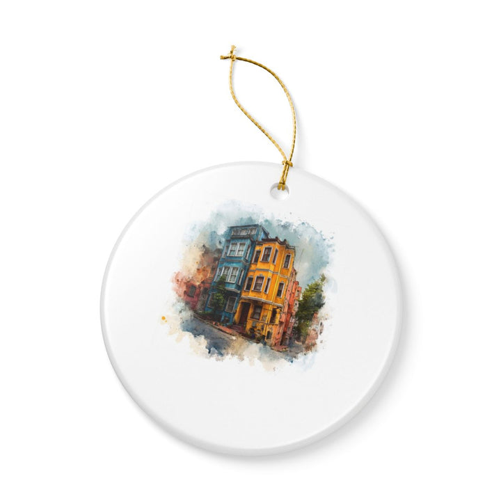 Istanbul Turkey Ornament: Unique Istanbul Souvenir, Istanbul Turkey Xmas Decor, and Authentic Istanbul Gift