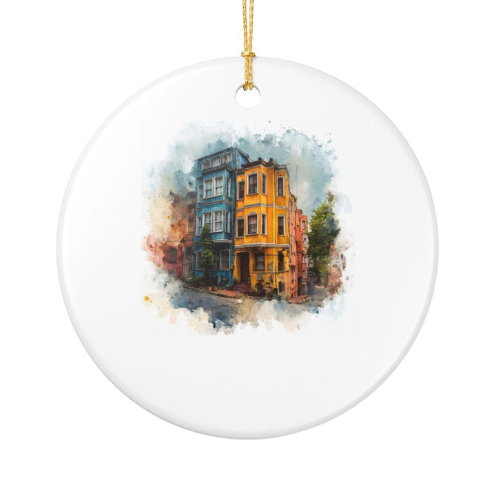 Istanbul Turkey Ornament: Unique Istanbul Souvenir, Istanbul Turkey Xmas Decor, and Authentic Istanbul Gift
