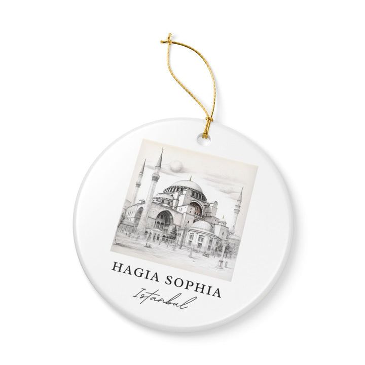 Istanbul Turkey Ornament: Unique Istanbul Souvenir, Istanbul Turkey Xmas Decor, and Authentic Istanbul Gift