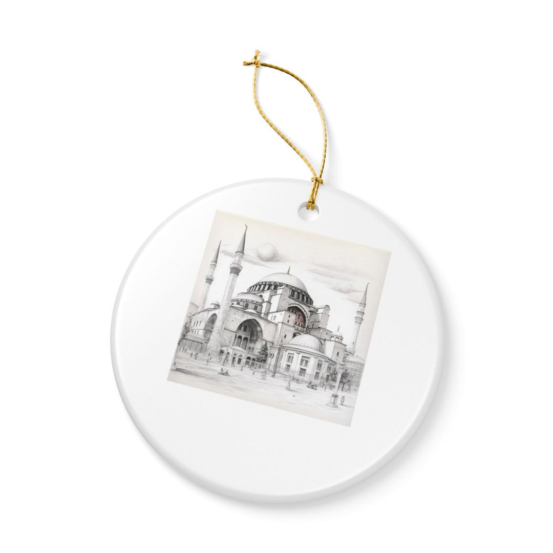 Istanbul Turkey Ornament: Unique Istanbul Souvenir, Istanbul Turkey Xmas Decor, and Authentic Istanbul Gift