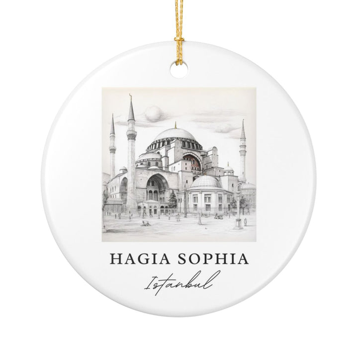 Istanbul Turkey Ornament: Unique Istanbul Souvenir, Istanbul Turkey Xmas Decor, and Authentic Istanbul Gift