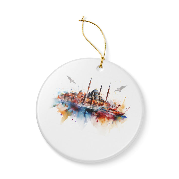 Istanbul Turkey Ornament: Unique Istanbul Souvenir, Istanbul Turkey Xmas Decor, and Authentic Istanbul Gift