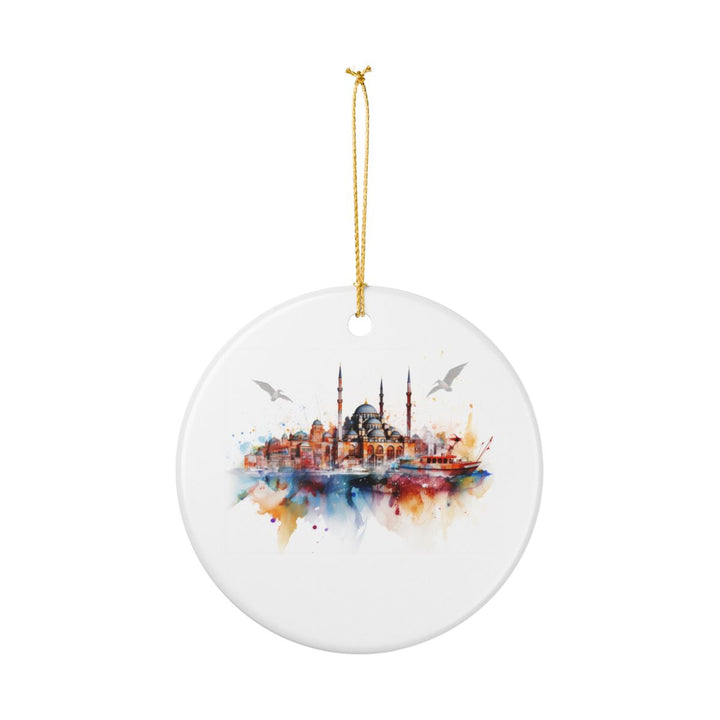 Istanbul Turkey Ornament: Unique Istanbul Souvenir, Istanbul Turkey Xmas Decor, and Authentic Istanbul Gift