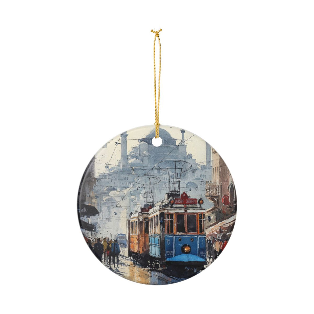 Istanbul Turkey Ornament: Unique Istanbul Souvenir, Istanbul Turkey Xmas Decor, and Authentic Istanbul Gift