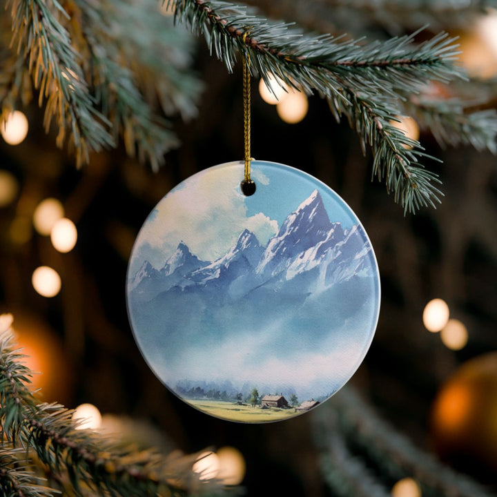 Jackson Hole Wyoming USA Ornament: Unique Jackson Hole Souvenir, Jackson Hole Wyoming Xmas Decor, and Authentic Jackson Hole Gift