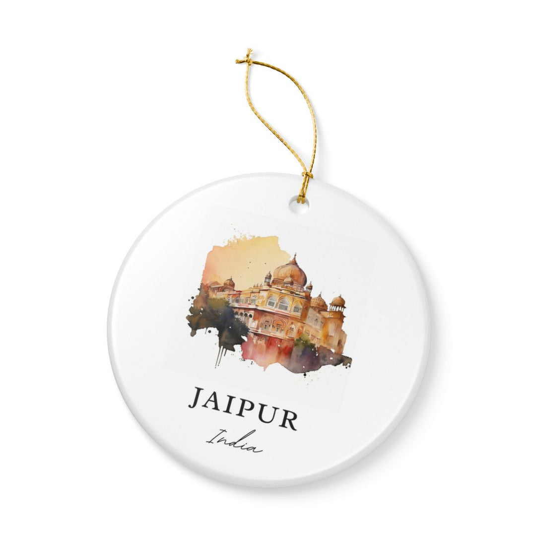 Jaipur India Ornament: Unique Jaipur India Souvenir, Jaipur India Xmas Decor, and Authentic Jaipur India Gift