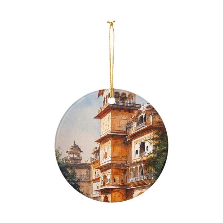 Jaipur India Ornament: Unique Jaipur India Souvenir, Jaipur India Xmas Decor, and Authentic Jaipur India Gift