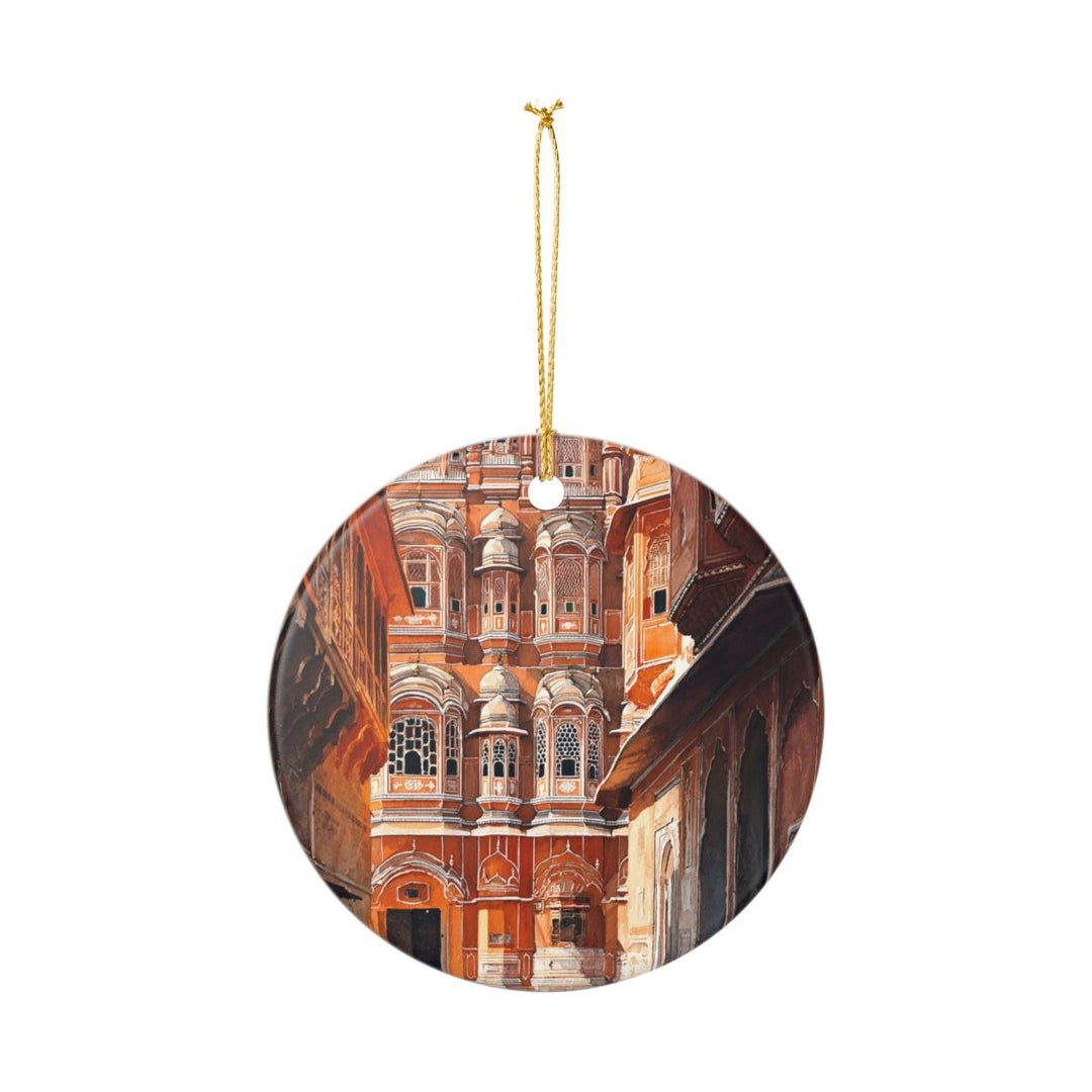 Jaipur India Ornament: Unique Jaipur India Souvenir, Jaipur India Xmas Decor, and Authentic Jaipur India Gift