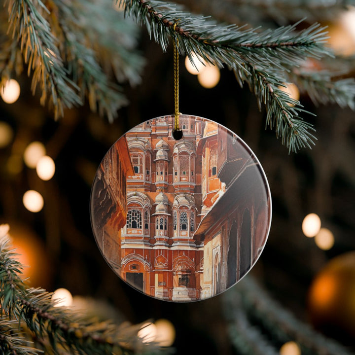 Jaipur India Ornament: Unique Jaipur India Souvenir, Jaipur India Xmas Decor, and Authentic Jaipur India Gift