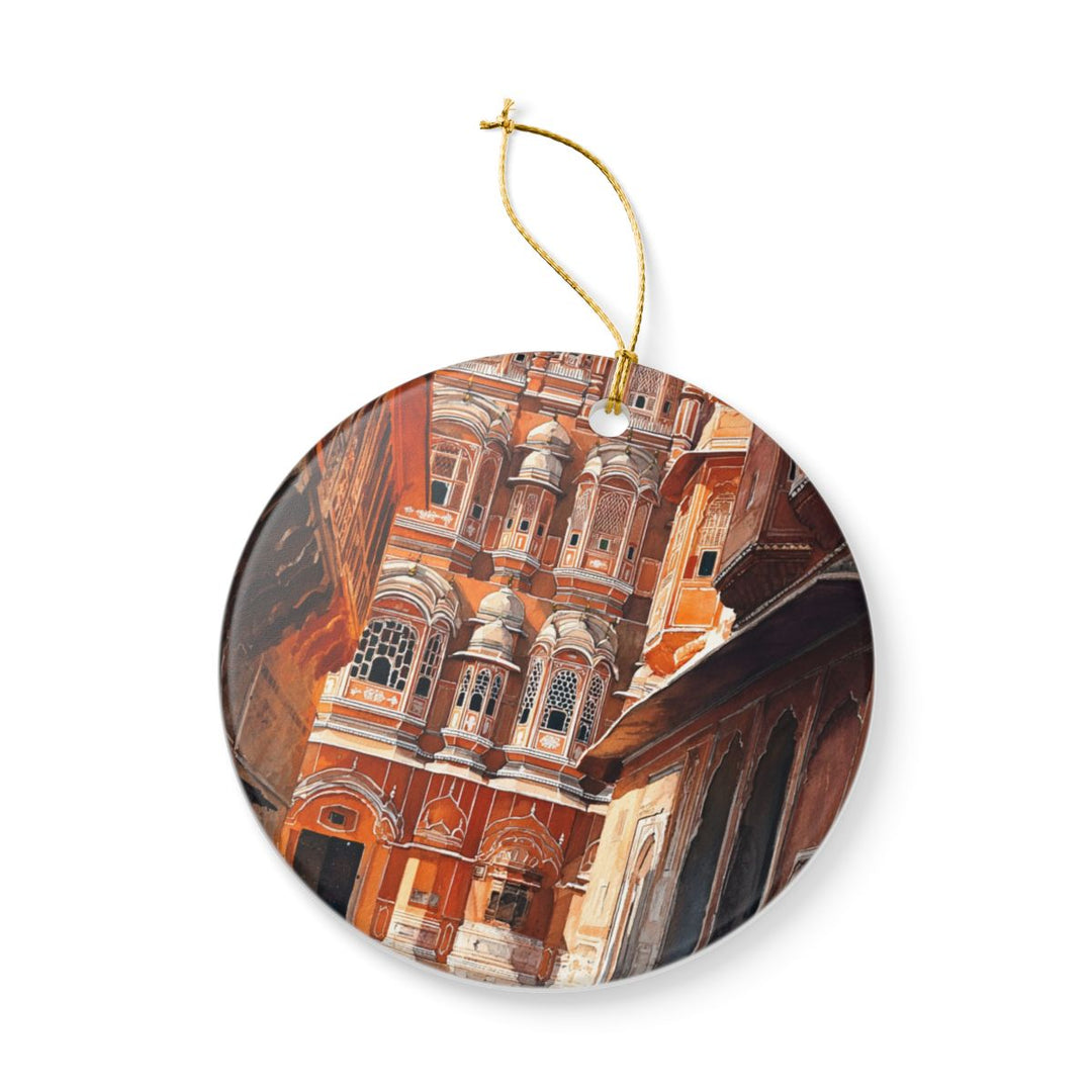 Jaipur India Ornament: Unique Jaipur India Souvenir, Jaipur India Xmas Decor, and Authentic Jaipur India Gift