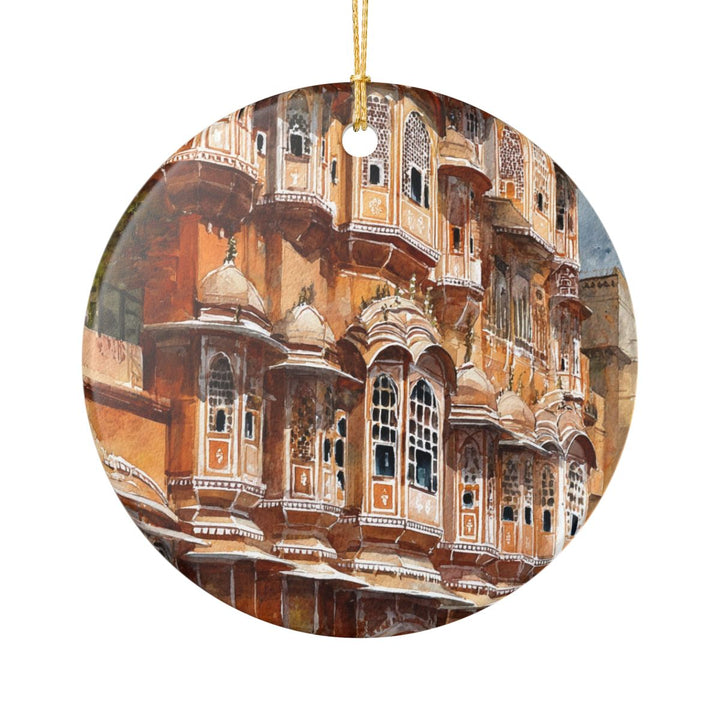 Jaipur India Ornament: Unique Jaipur India Souvenir, Jaipur India Xmas Decor, and Authentic Jaipur India Gift