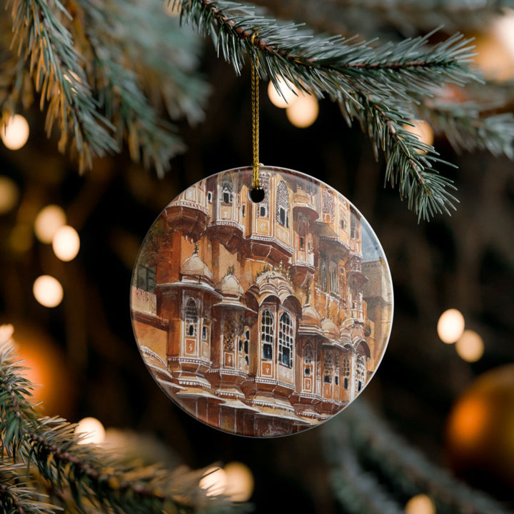 Jaipur India Ornament: Unique Jaipur India Souvenir, Jaipur India Xmas Decor, and Authentic Jaipur India Gift