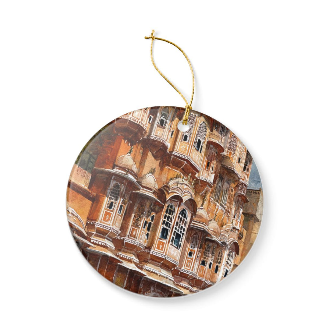 Jaipur India Ornament: Unique Jaipur India Souvenir, Jaipur India Xmas Decor, and Authentic Jaipur India Gift