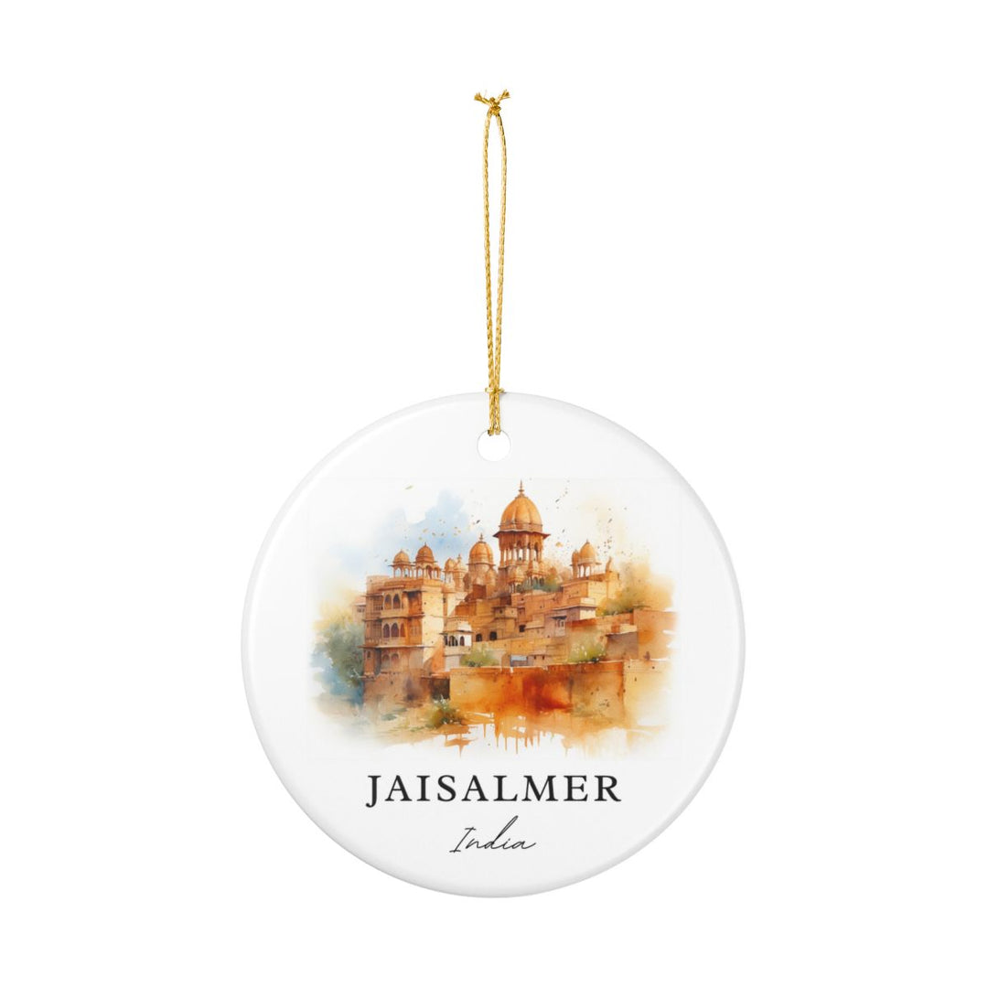 Jaisalmer India Ornament: Unique Jaisalmer Souvenir, Jaisalmer India Xmas Decor, and Authentic Jaisalmer Gift