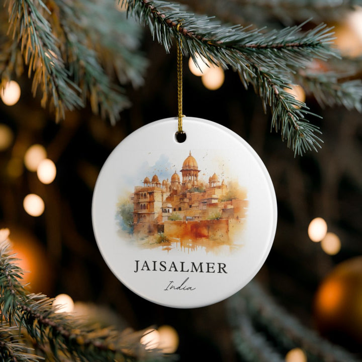 Jaisalmer India Ornament: Unique Jaisalmer Souvenir, Jaisalmer India Xmas Decor, and Authentic Jaisalmer Gift