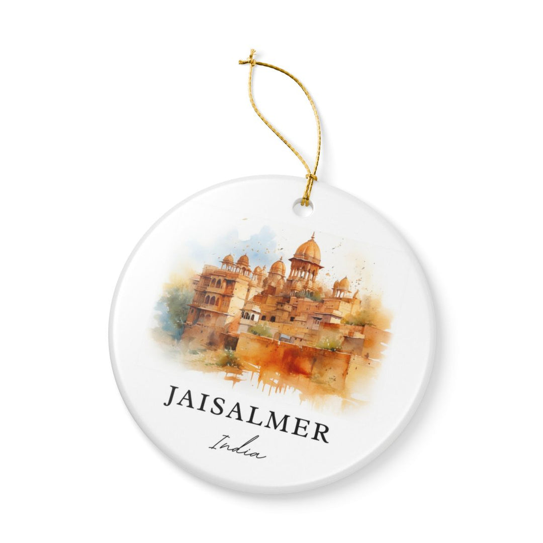 Jaisalmer India Ornament: Unique Jaisalmer Souvenir, Jaisalmer India Xmas Decor, and Authentic Jaisalmer Gift