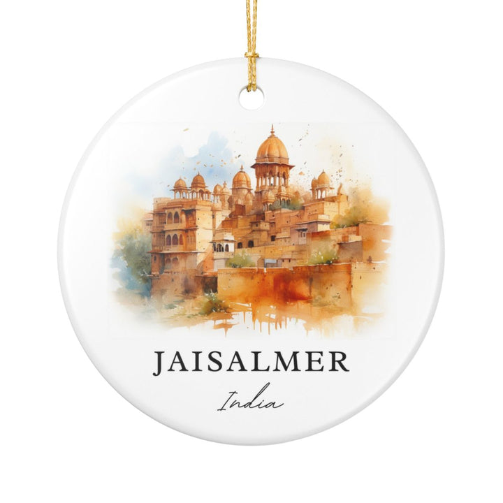 Jaisalmer India Ornament: Unique Jaisalmer Souvenir, Jaisalmer India Xmas Decor, and Authentic Jaisalmer Gift