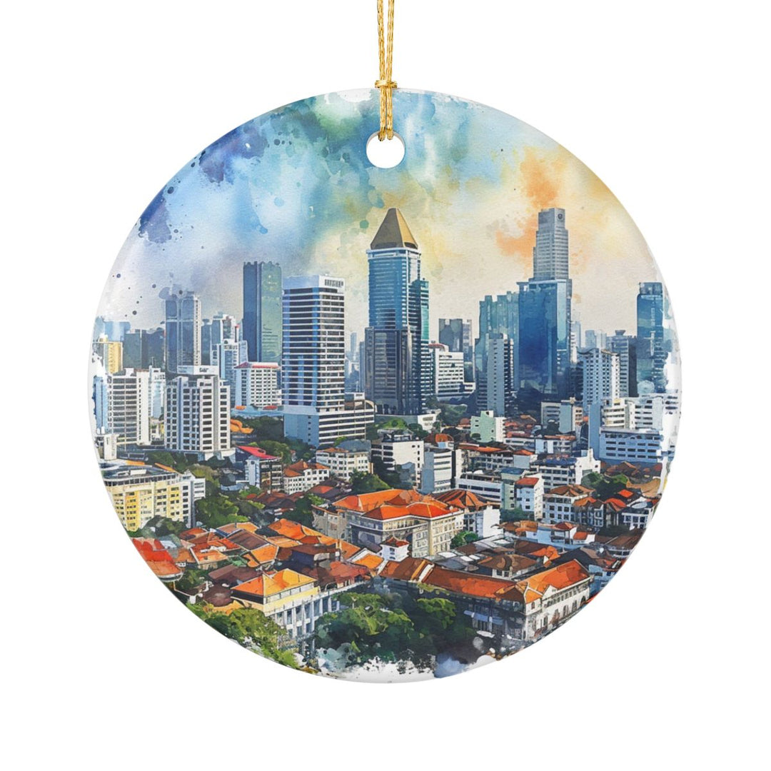 Jakarta Ornament: Unique Jakarta Souvenir, Jakarta Xmas Decor, and Authentic Jakarta Gift