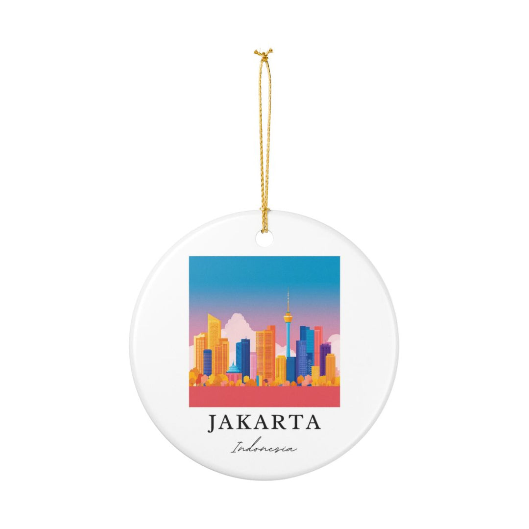 Jakarta Ornament: Unique Jakarta Souvenir, Jakarta Xmas Decor, and Authentic Jakarta Gift