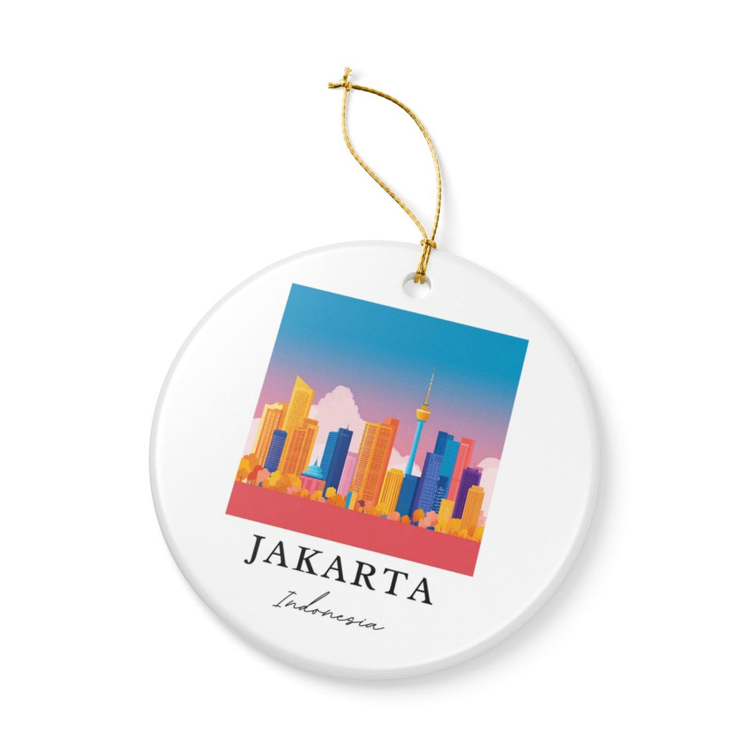 Jakarta Ornament: Unique Jakarta Souvenir, Jakarta Xmas Decor, and Authentic Jakarta Gift