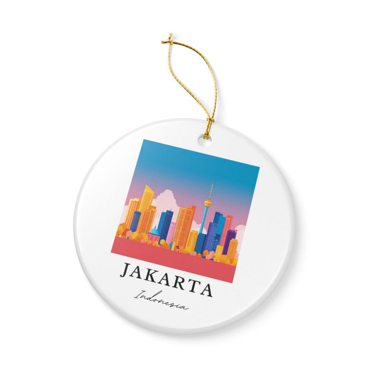 Jakarta Ornament: Unique Jakarta Souvenir, Jakarta Xmas Decor, and Authentic Jakarta Gift