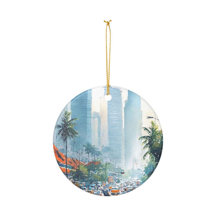 Jakarta Ornament: Unique Jakarta Souvenir, Jakarta Xmas Decor, and Authentic Jakarta Gift