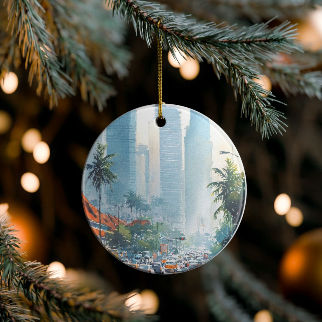 Jakarta Ornament: Unique Jakarta Souvenir, Jakarta Xmas Decor, and Authentic Jakarta Gift
