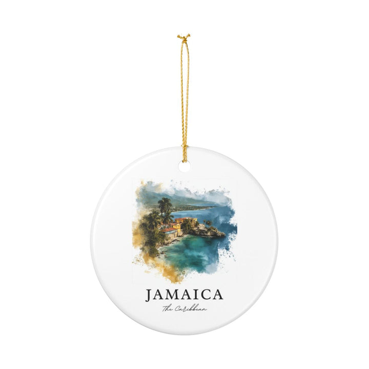 Jamaica Caribbean Ornament: Unique Jamaica Caribbean Souvenir, Jamaica Caribbean Xmas Decor, and Authentic Jamaica Caribbean Gift