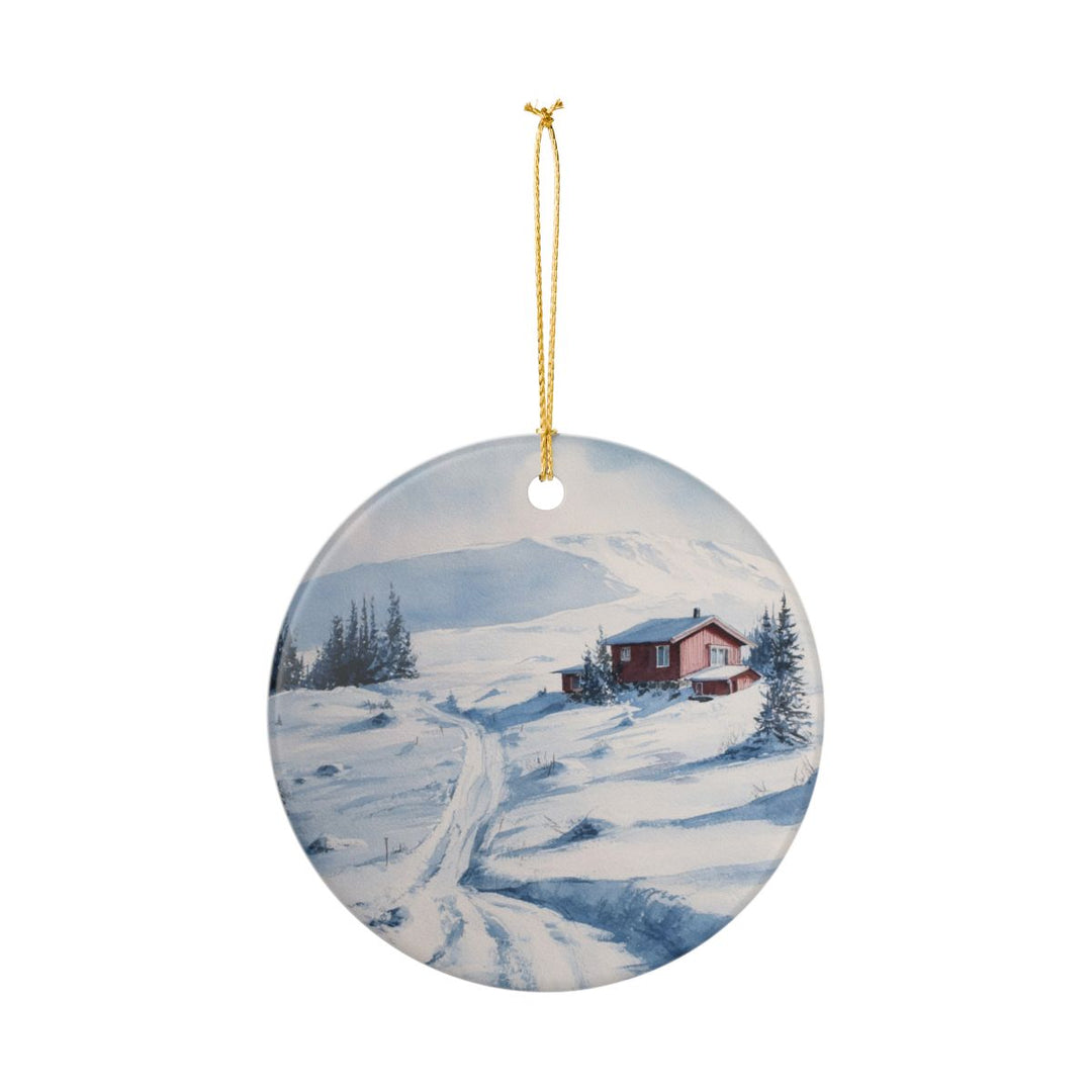 Jamtland County Sweden Ornament: Unique Jamtland County Souvenir, Jamtland County Sweden Xmas Decor, and Authentic Jamtland County Gift