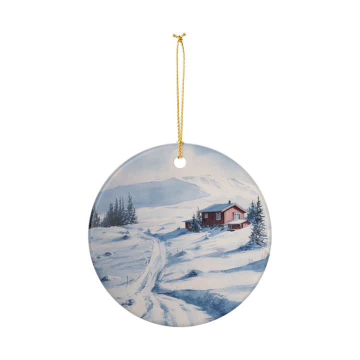 Jamtland County Sweden Ornament: Unique Jamtland County Souvenir, Jamtland County Sweden Xmas Decor, and Authentic Jamtland County Gift
