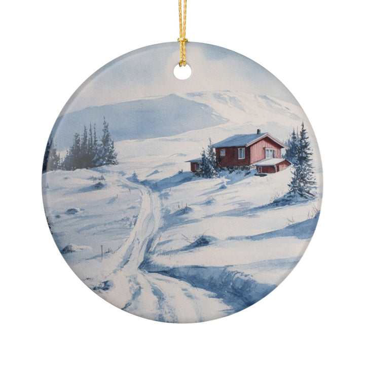 Jamtland County Sweden Ornament: Unique Jamtland County Souvenir, Jamtland County Sweden Xmas Decor, and Authentic Jamtland County Gift