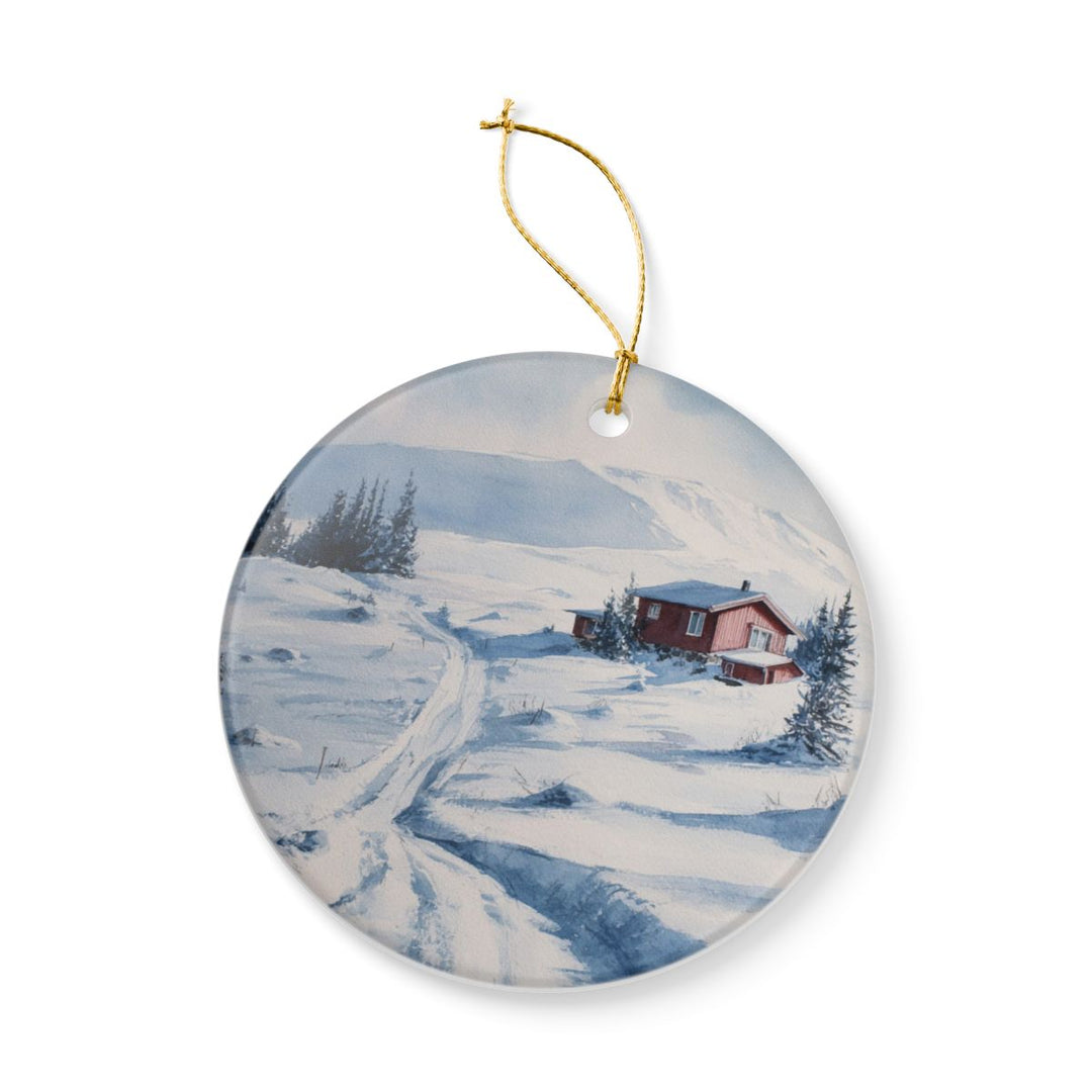 Jamtland County Sweden Ornament: Unique Jamtland County Souvenir, Jamtland County Sweden Xmas Decor, and Authentic Jamtland County Gift