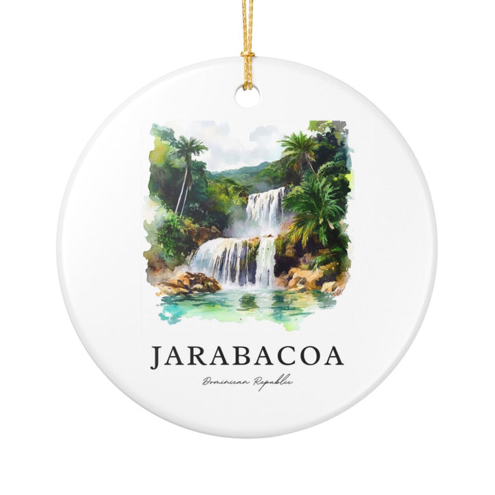 Jarabacoa Dominican Republic Ornament: Unique Jarabacoa Dominican Republic Souvenir, Jarabacoa Dominican Republic Xmas Decor, and Authentic Jarabacoa Dominican Republic Gift