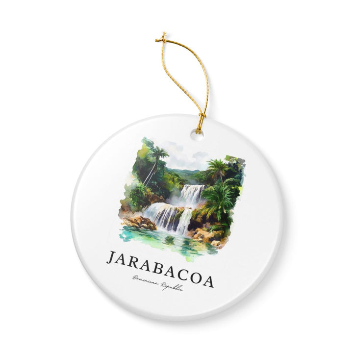 Jarabacoa Dominican Republic Ornament: Unique Jarabacoa Dominican Republic Souvenir, Jarabacoa Dominican Republic Xmas Decor, and Authentic Jarabacoa Dominican Republic Gift